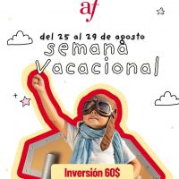 Semana vacacional en francés para niños